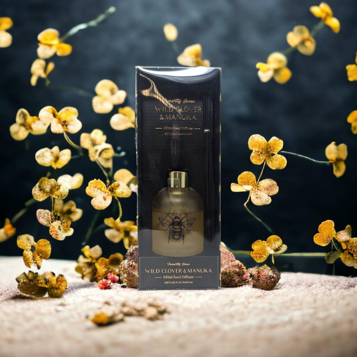 Wild Clover and Manuka Bee Diffuser Gold - Ideal