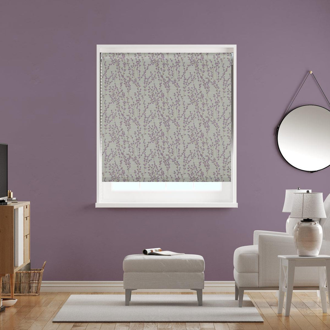 Willow Made to Measure Roller Blind (Dim Out) Pink - Ideal