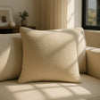 Wiltshire Boucle Cushion Cover and Filled Cushion 18" x 18" (45cm x 45cm) - Ivory