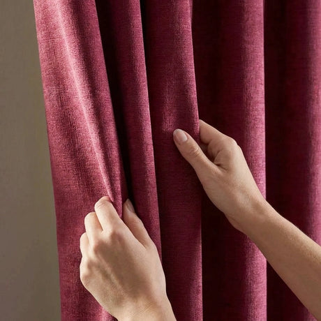 Galaxy Dim Out Woven Thermal Pencil Pleat Curtains 21