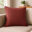 Pembrey Floral Brushed Cotton Cushion Cover 43cm x 43cm - Red
