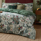 Winter Foliage Reversible Brushed Cotton Duvet Cover Set image 3