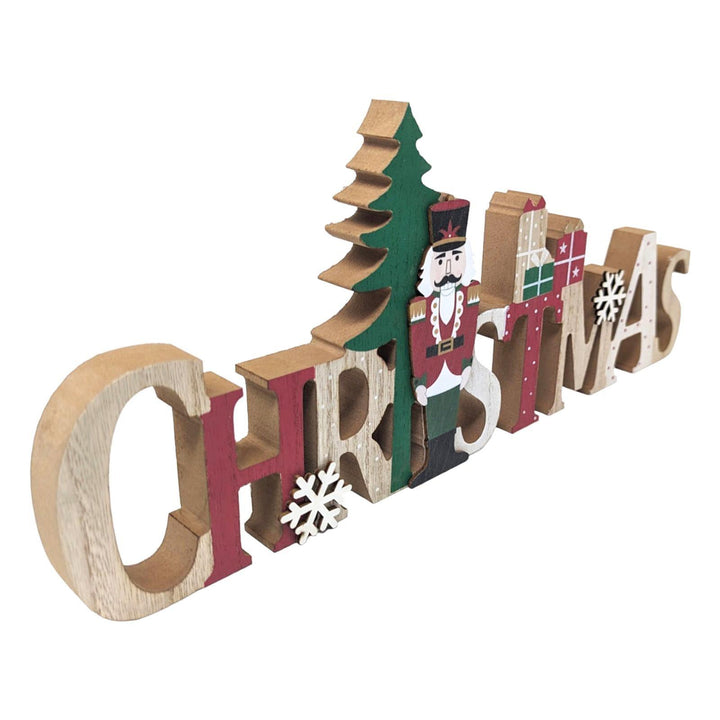 Wooden Nutcracker Christmas Sign - Ideal