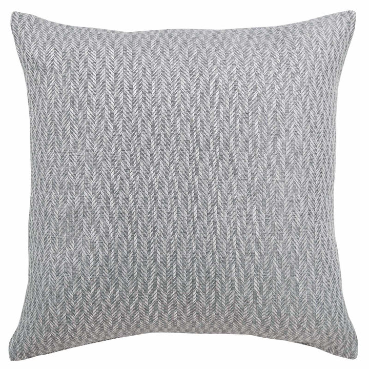 Woolacombe Herringbone Grey Cushion Cover 17" x 17" - Ideal