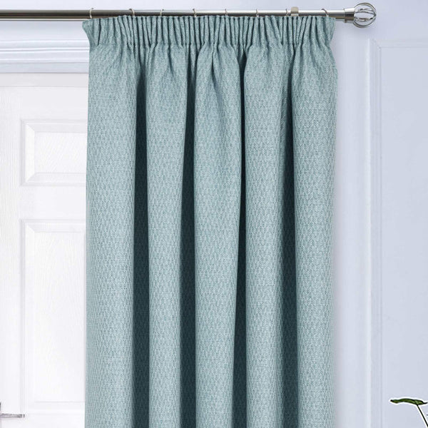 Woolacombe Thermal Door Curtain Duck Egg - Ideal