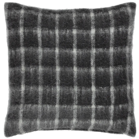 Yarrow Check Storm Grey Cushion Cover 45cm x 45cm (45cmx45cm) - additional product view 1