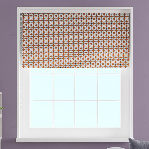 Zap Jaffa Made To Measure Roman Blind - Ideal