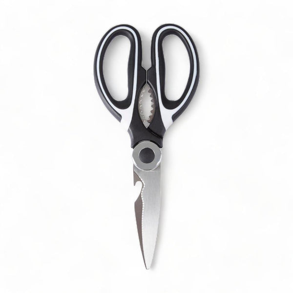 Zing! Black + White Kitchen Scissors - Ideal