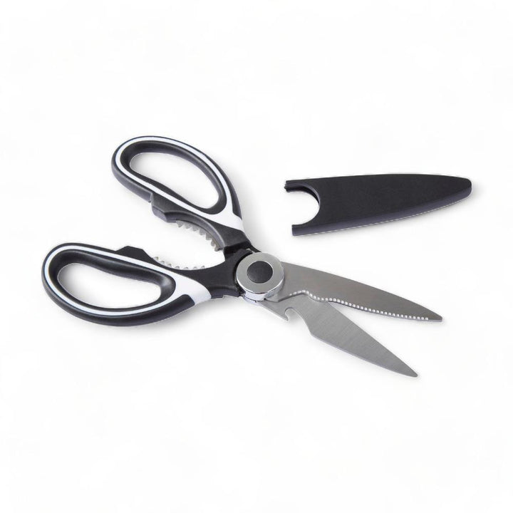 Zing! Black + White Kitchen Scissors Utensils & Food Prep Aubina   