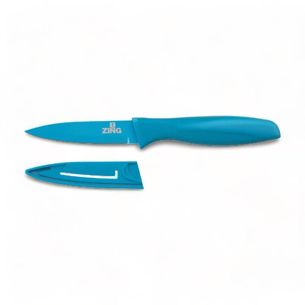 Zing! Blue Soft Grip Paring Knife Utensils & Food Prep Aubina   
