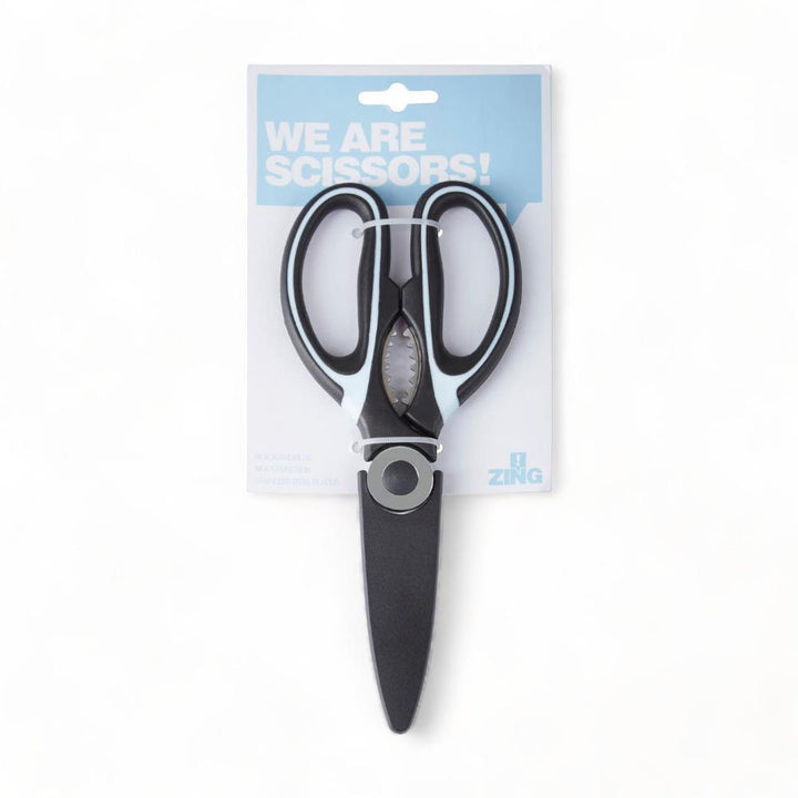 Zing! Pastel Blue Kitchen Scissors - Ideal