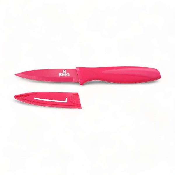 Zing! Pink Soft Grip Paring Knife - Ideal