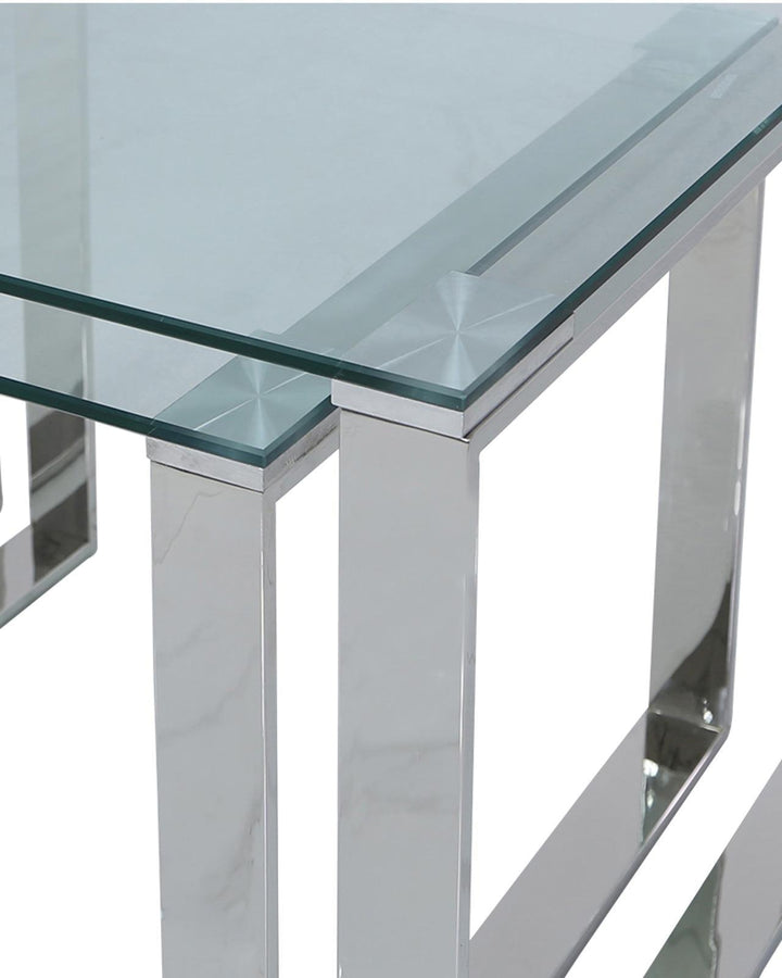 Vogue Chrome Nest of Coffee Tables - Ideal