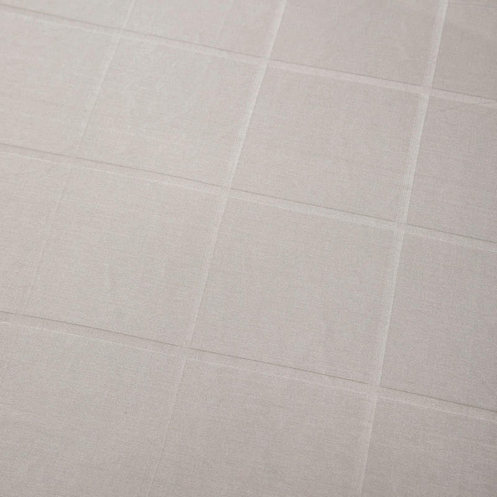 Sorelle Check Weave Linen Duvet Cover Set - Ideal