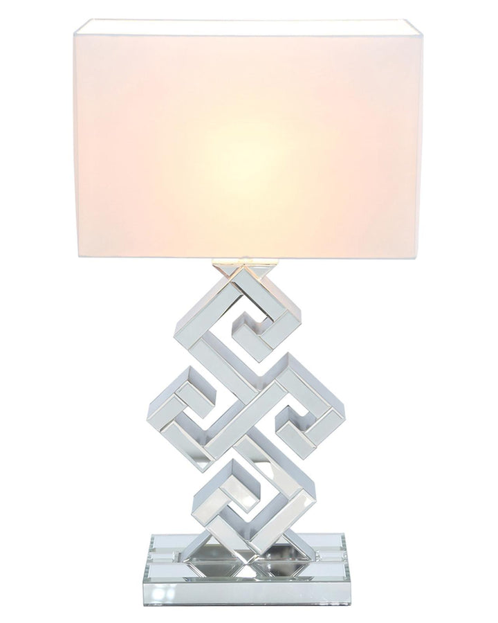Onchan Mirrored Glass Table Lamp - Ideal