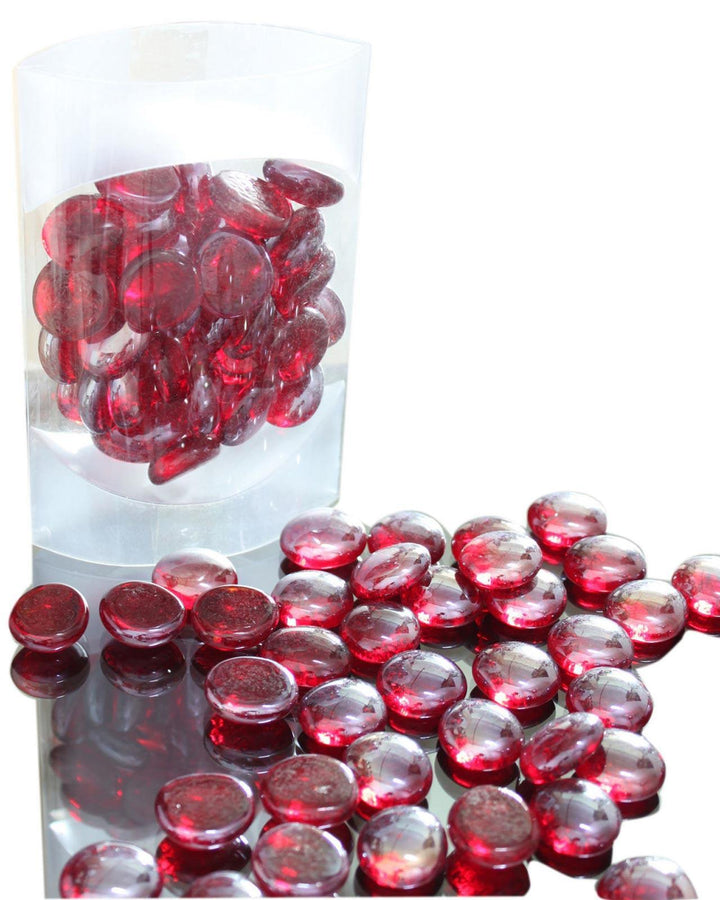 Red Decorative Glass Beads - Ideal