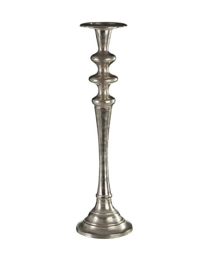 Peebles Traditional Nickel Candle Holder - Ideal