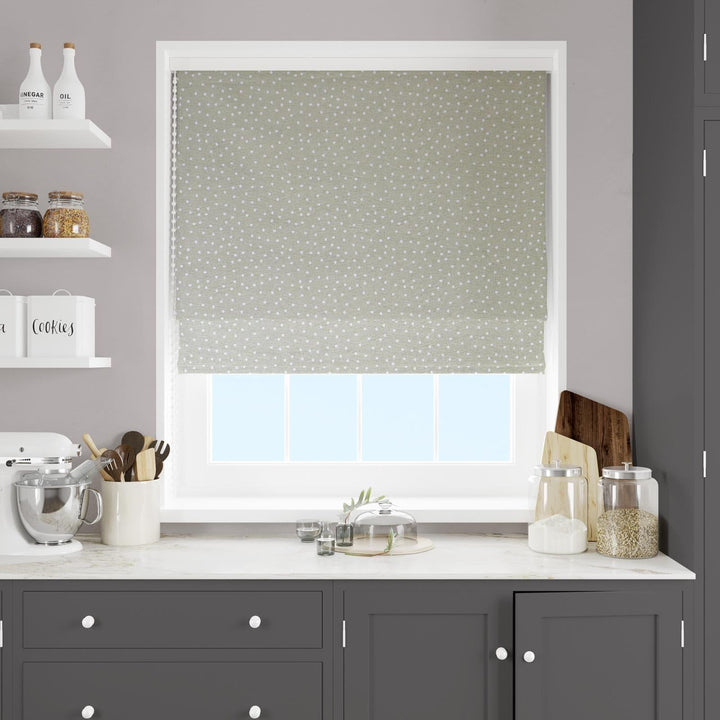 Spotty Willow Made To Measure Roman Blind -  - Ideal Textiles