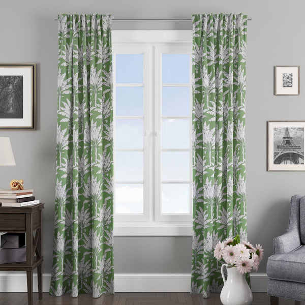 Palm House Spruce Made To Measure Curtains -  - Ideal Textiles