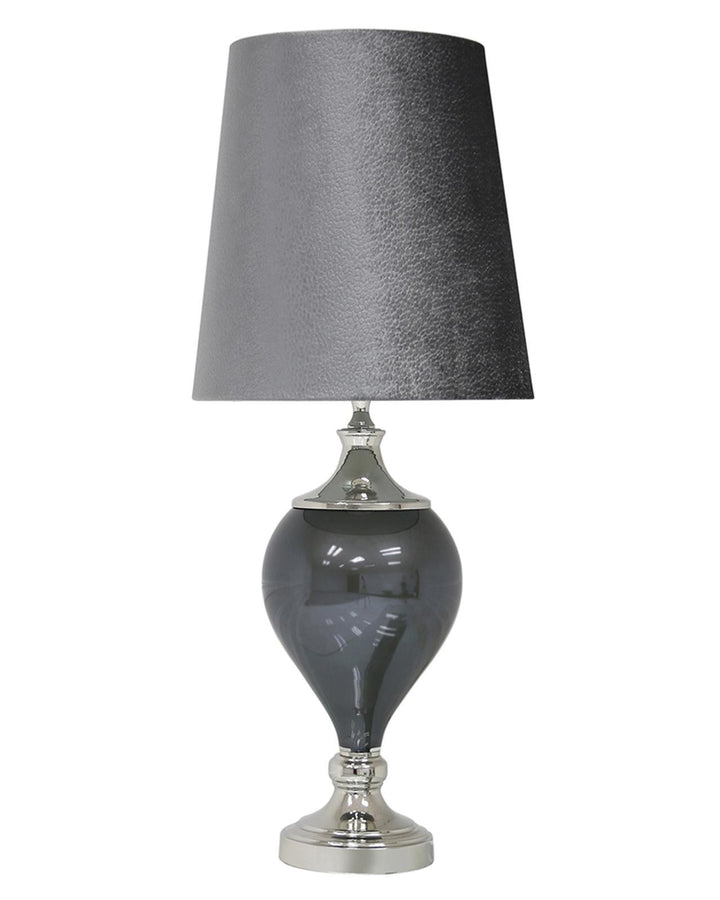 Pearl Dark Grey Table Lamp - Ideal