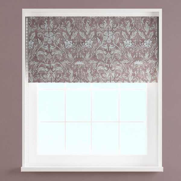 Rococo Rosemist Made To Measure Roman Blind -  - Ideal Textiles