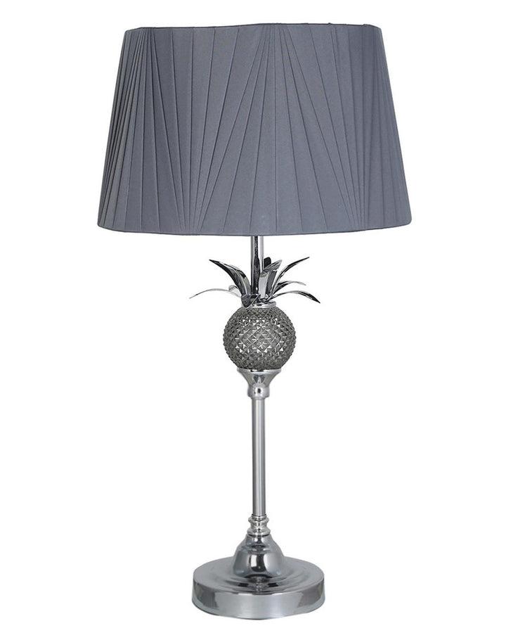 Pina Grey Pineapple Table Lamp - Ideal