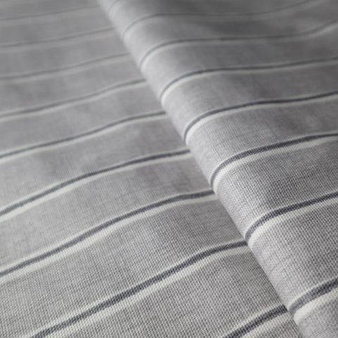 Rowing Stripe Flint Made To Measure Roman Blind -  - Ideal Textiles