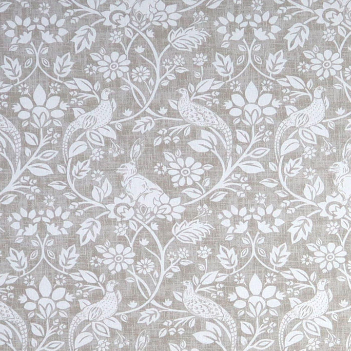 FABRIC SAMPLE - Heathland Linen Half Panama Print -  - Ideal Textiles