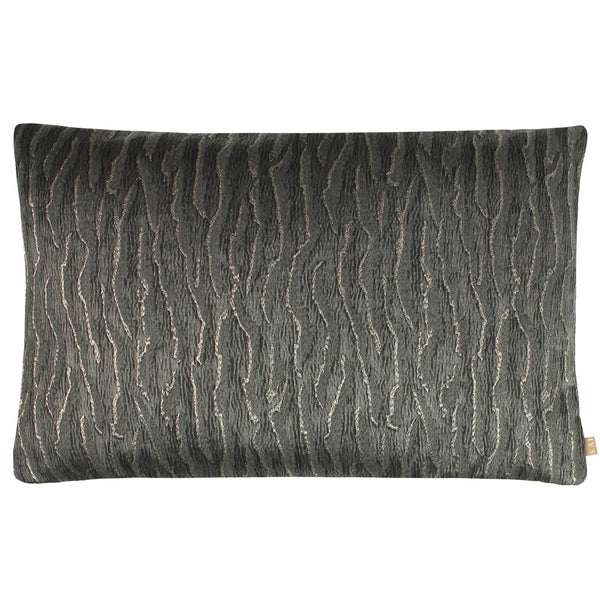 Equidae Onyx Metallic Animal Print Filled Cushions - Polyester Pad - Ideal Textiles
