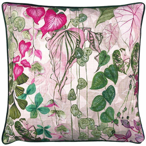 Veadeiros Botanical Blush Cushion Cover 20" x 20" - Ideal
