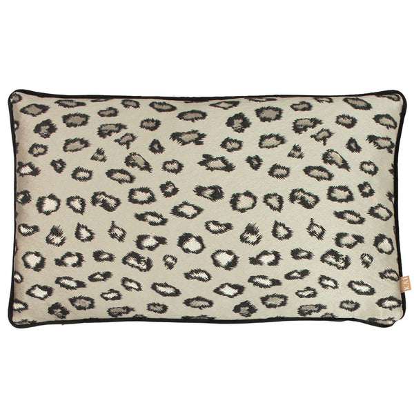 Faline Bronze Velvet Animal Print Cushion Cover 12'' x 20'' -  - Ideal Textiles