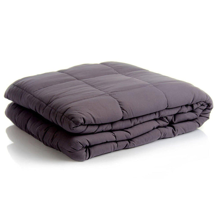 Slumber Weighted Blankets Charcoal - 3.2kg / 104cm x 150cm - Ideal Textiles
