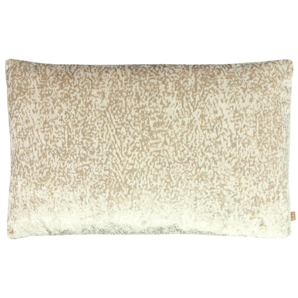 Lynx Snow Velvet Animal Print Filled Cushions - Polyester Pad - Ideal Textiles