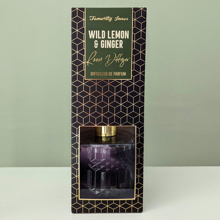 Wild Lemon & Ginger Cubic 150ml Reed Diffuser -  - Ideal Textiles