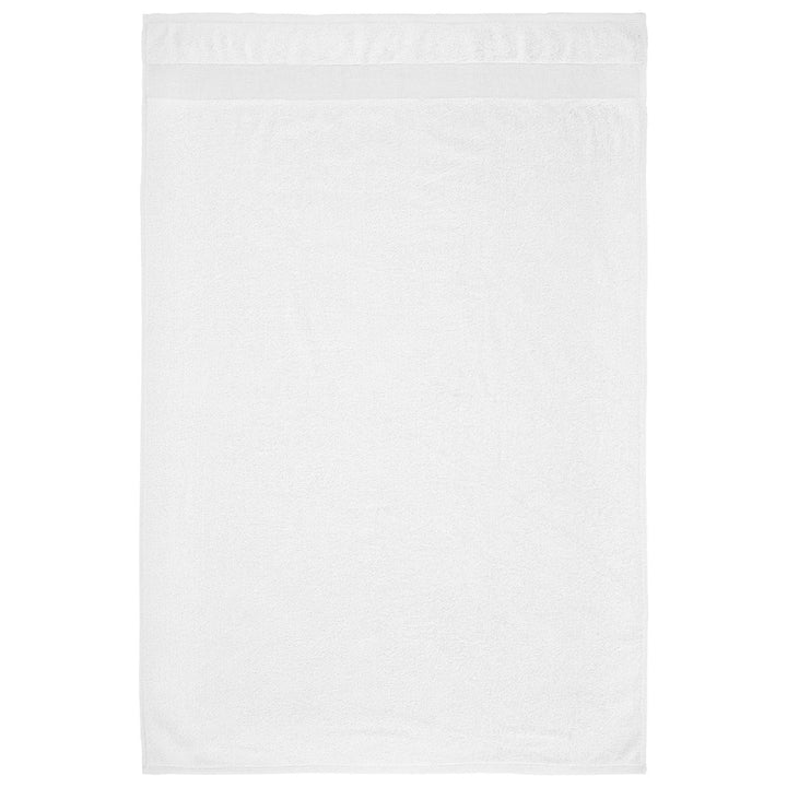 Anti-Bacterial 100% Cotton White Bathroom Towels -  - Ideal Textiles
