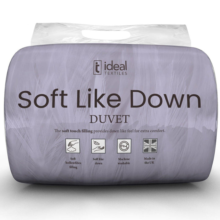 Soft Like Down 10.5 Tog Duvet Quilt -  - Ideal Textiles
