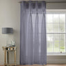 Diana Diamante Eyelet Voile Curtain Panels Silver Voile Curtain Alan Symonds 57'' x 72''  