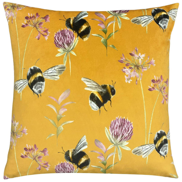 Country Bee Garden Honey Cushion Cover 17" x 17" - Ideal