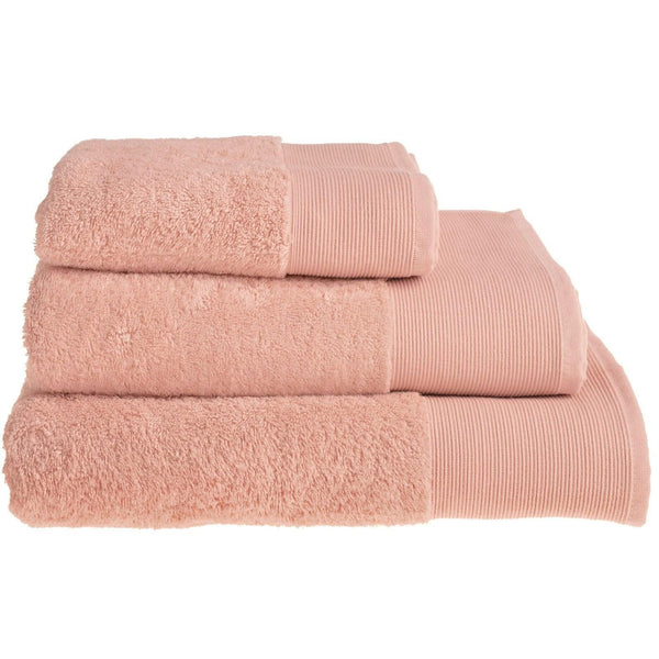 Marlborough Anti-Bacterial Bamboo Towels Rose Pink - Hand Towel - Ideal Textiles