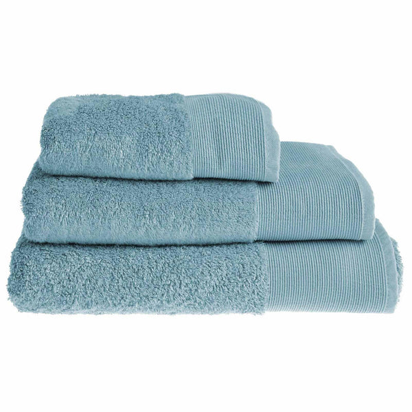 Marlborough Anti-Bacterial Bamboo Towels Duck Egg - Hand Towel - Ideal Textiles