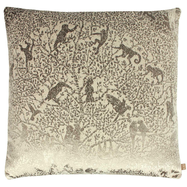 Tilia Exotic Metallic Velvet Clay Cushion Cover 22'' x 22'' -  - Ideal Textiles