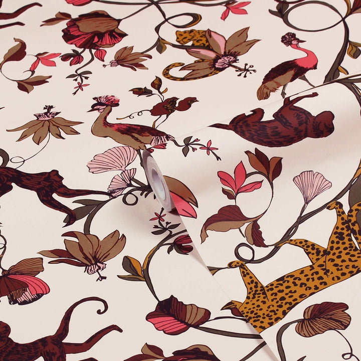 Exotic Wildlings Wallpaper Natural - Ideal
