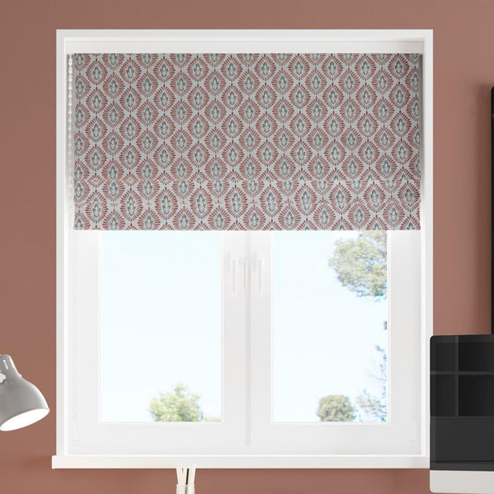Uist Terracotta Made To Measure Roman Blind -  - Ideal Textiles