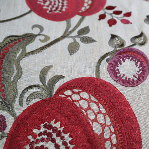 Figs & Strawberrys Ruby Made To Measure Curtains -  - Ideal Textiles