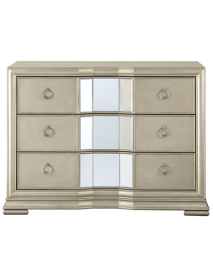 Florence Champagne 3 Drawer Chest - Ideal