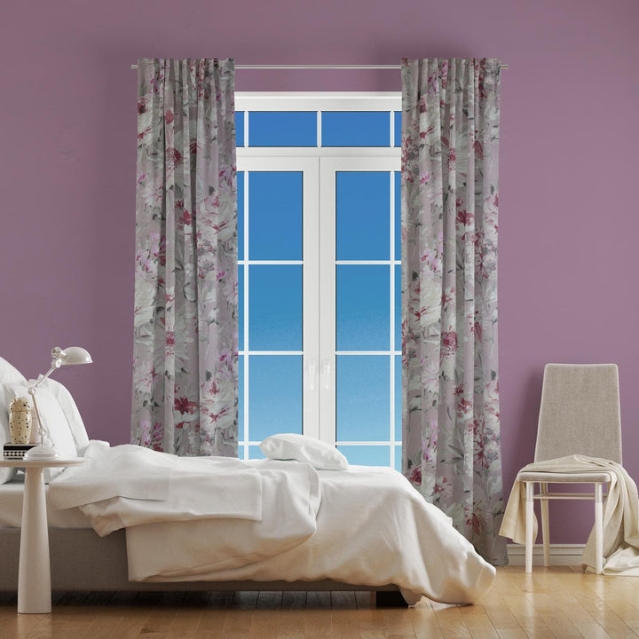 Kolka Blush Made To Measure Curtains -  - Ideal Textiles