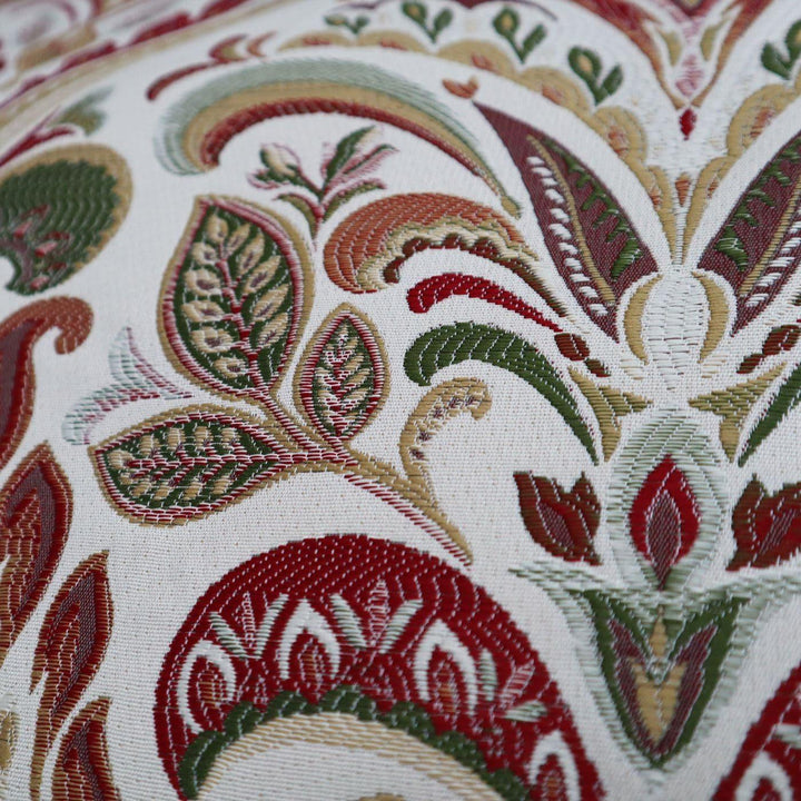 FABRIC SAMPLE - Hidcote Claret Woven -  - Ideal Textiles