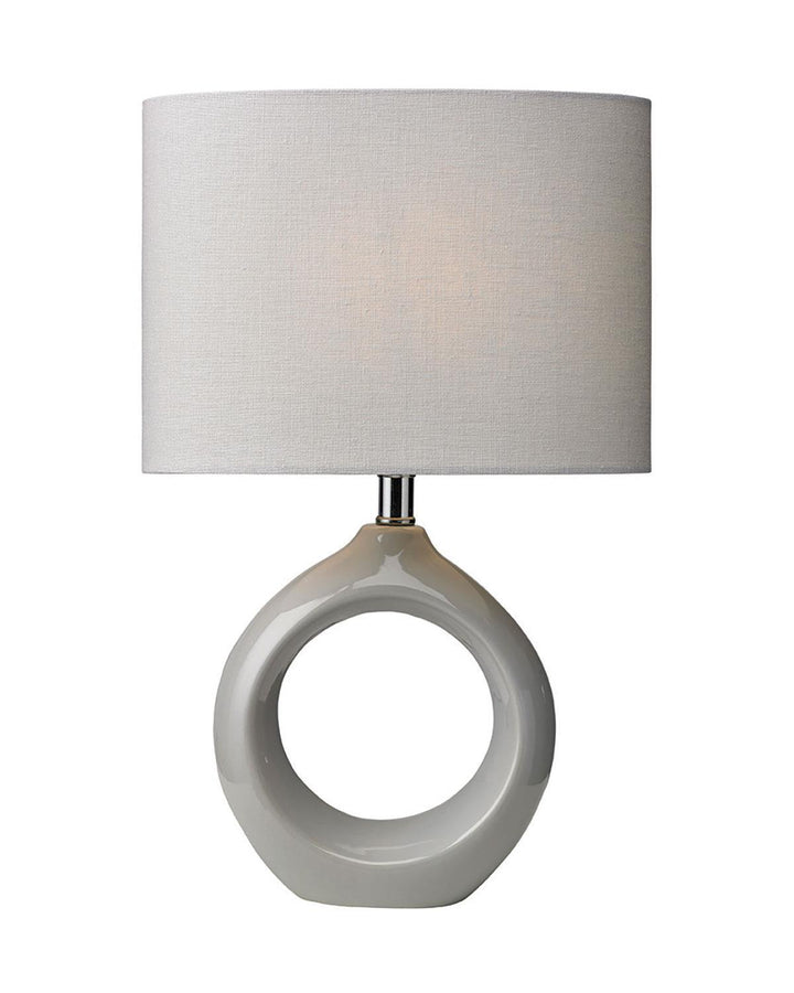 Soft Grey Isla Table Lamp - Ideal