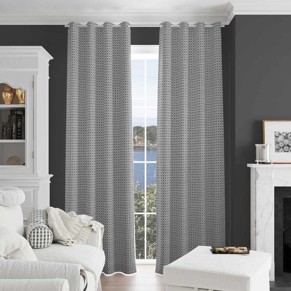 Limoges Grey Made To Measure Curtains -  - Ideal Textiles