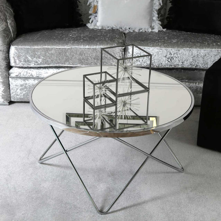 Eon Mirrored Coffee Table - Ideal